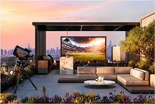 Landscaped sky deck