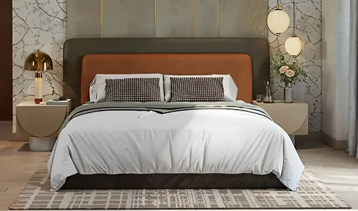 2.5 BHK master bedroom