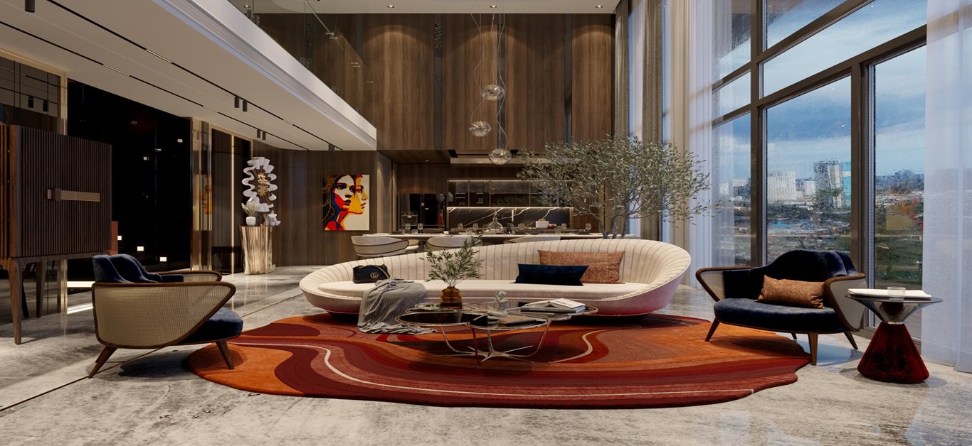 3.5 BHK living area